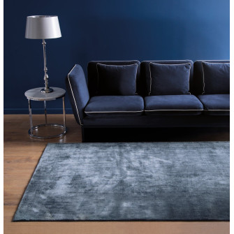Carpet LINEN DARK BLUE (Handmade Collection)
